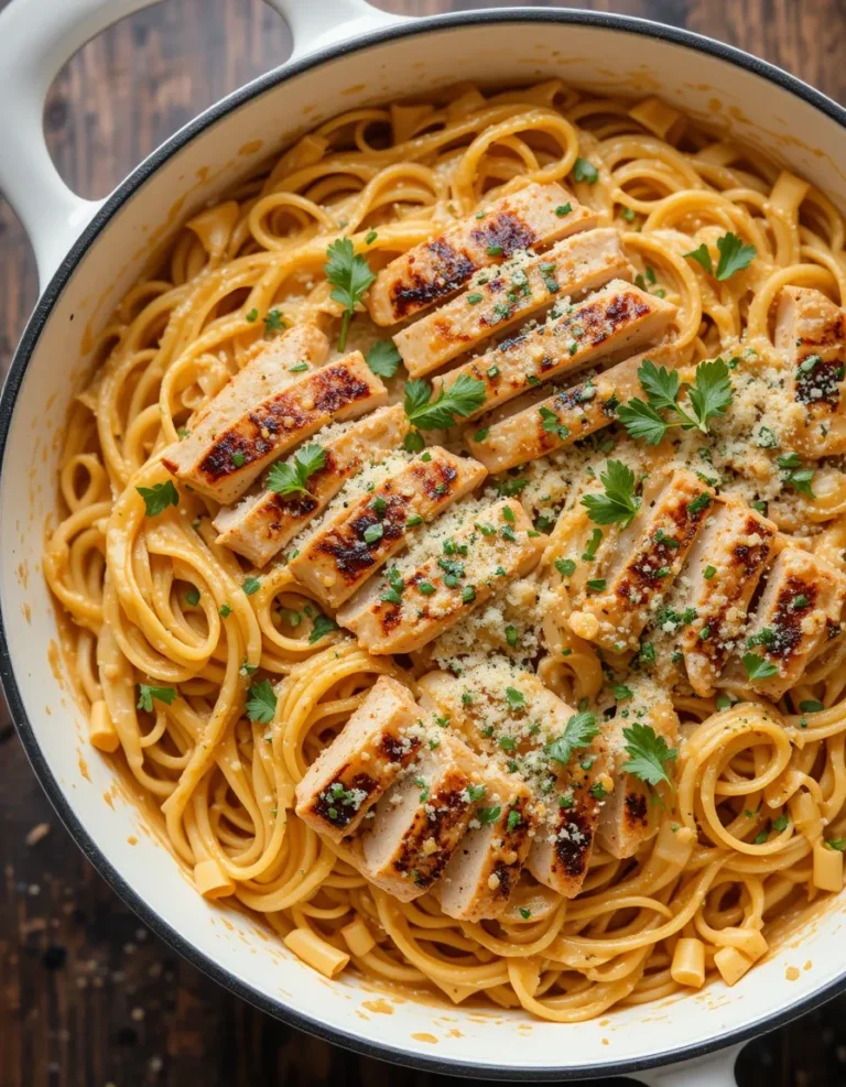 Easy Creamy Cajun Alfredo Pasta