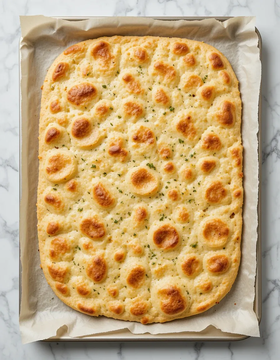Gluten Free Cottage Cheese Flatbread
