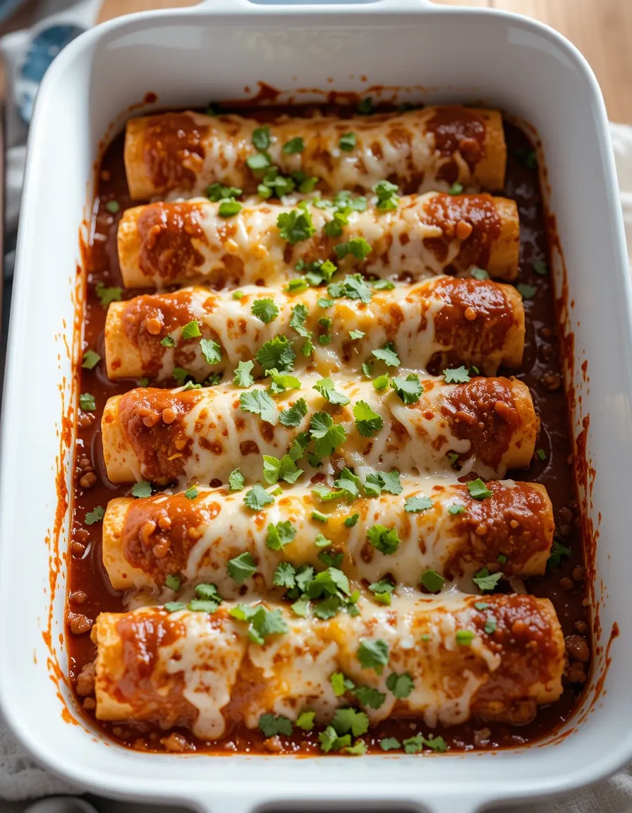Healthy Enchiladas Beef.