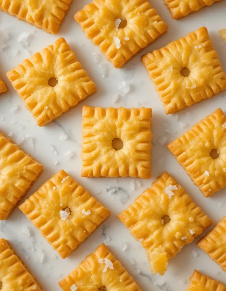Homemade Cheese Crackers