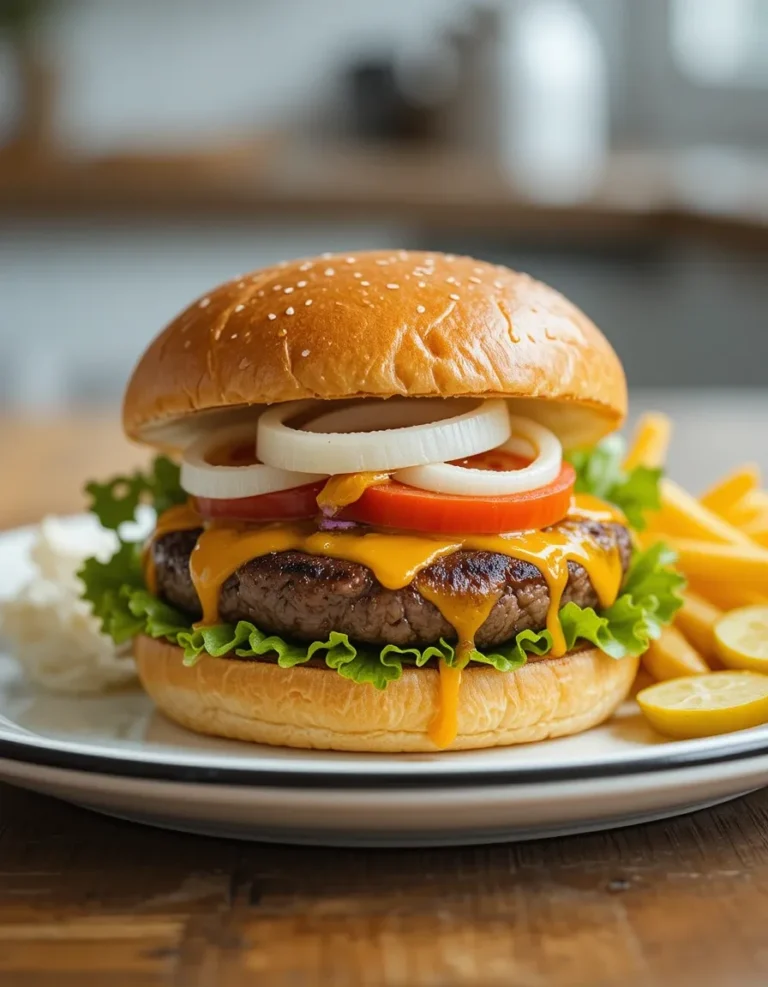 Easy Burgers In The Oven