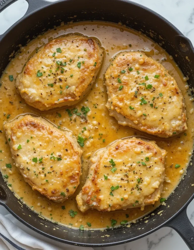 Garlic Parmesan Pork Chops