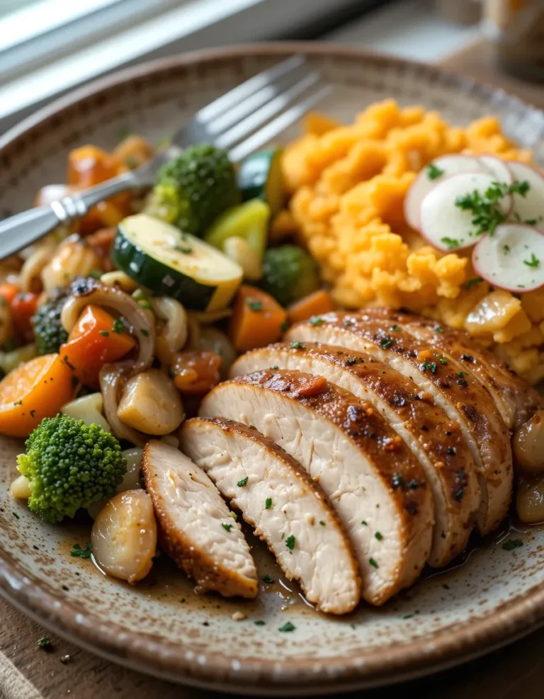 Healthy Chicken and Vegetables Skillet