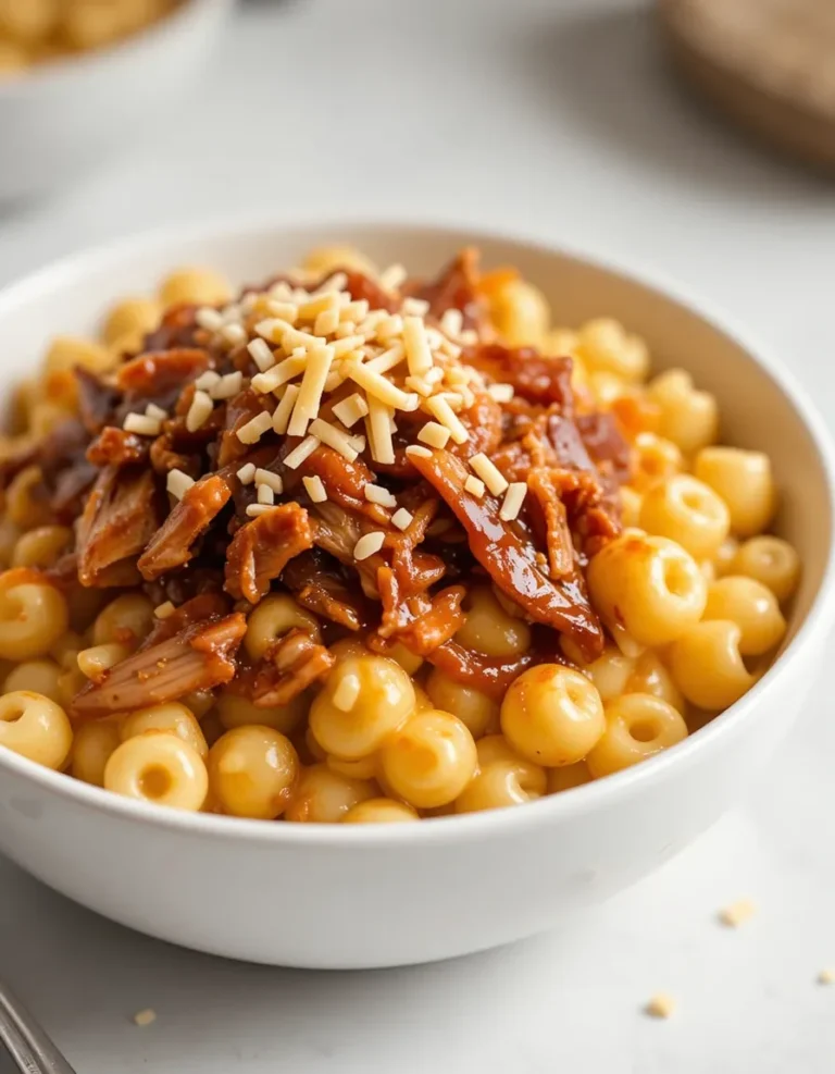 Creamy Pulled Pork Mac and Cheese Recipe