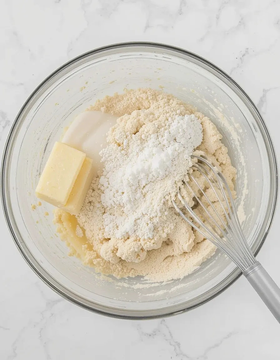 Mixing Sourdough Bread