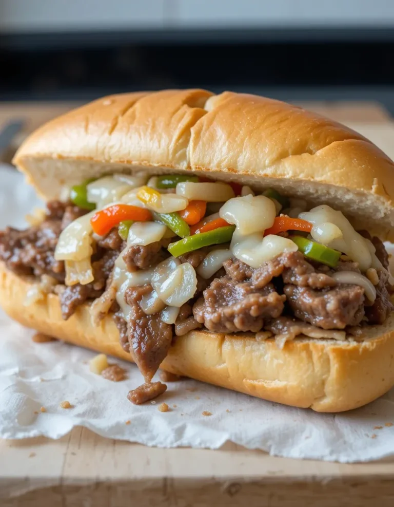 Philly Cheese Steak Sandwich