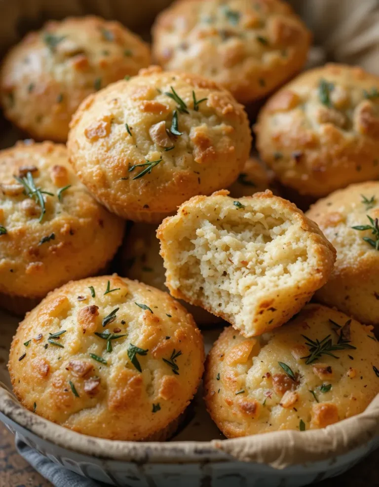 Rosemary Focaccia Muffins