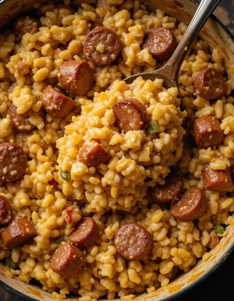 Delicious Sausage And Rice Recipe