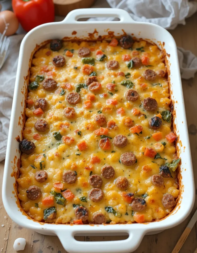 sausage hashbrown casserole.