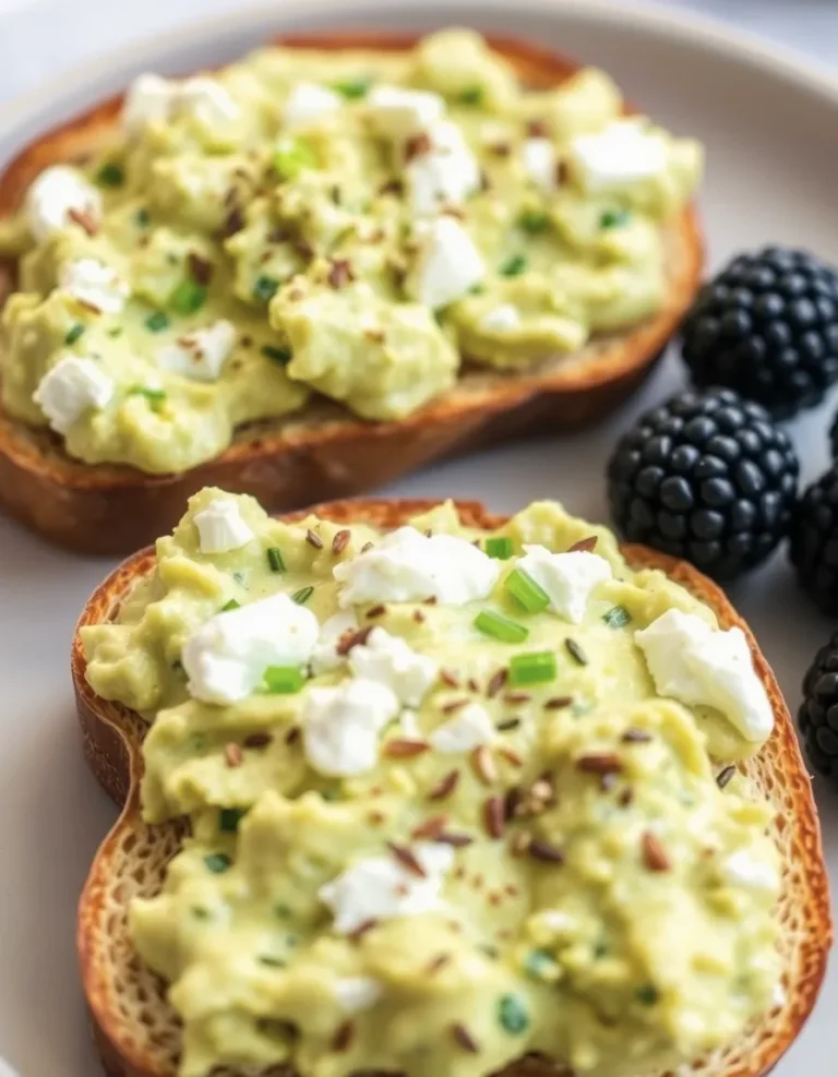 Cottage Cheese Avocado Toast Recipe