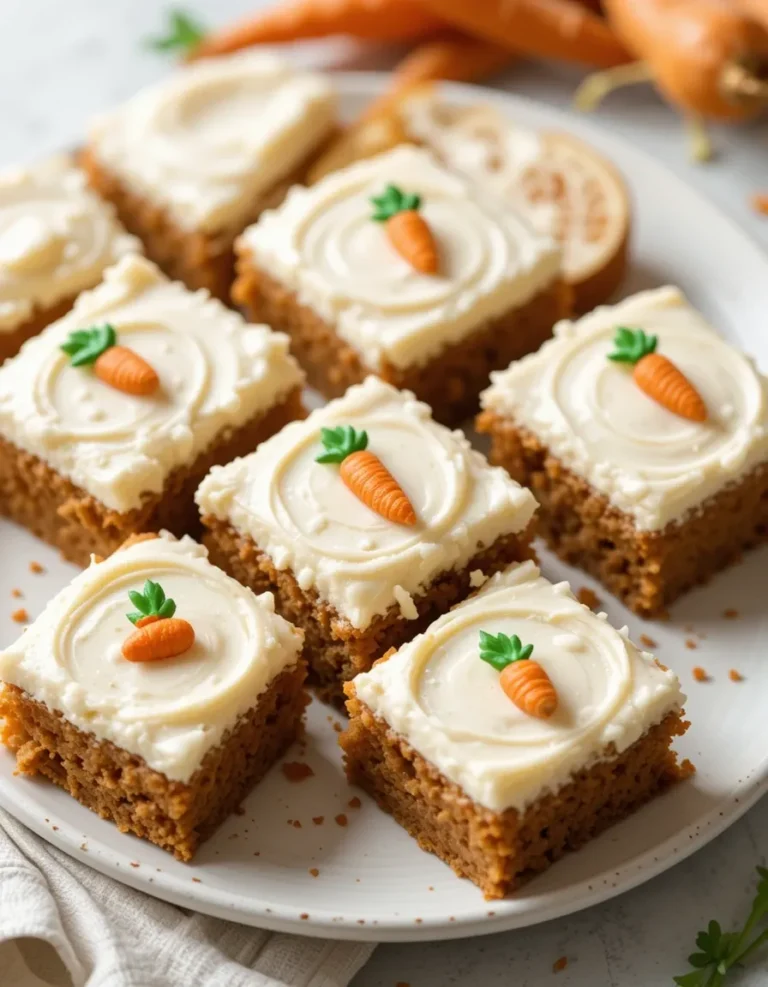 Carrot Cake Bars with Cream Cheese Frosting