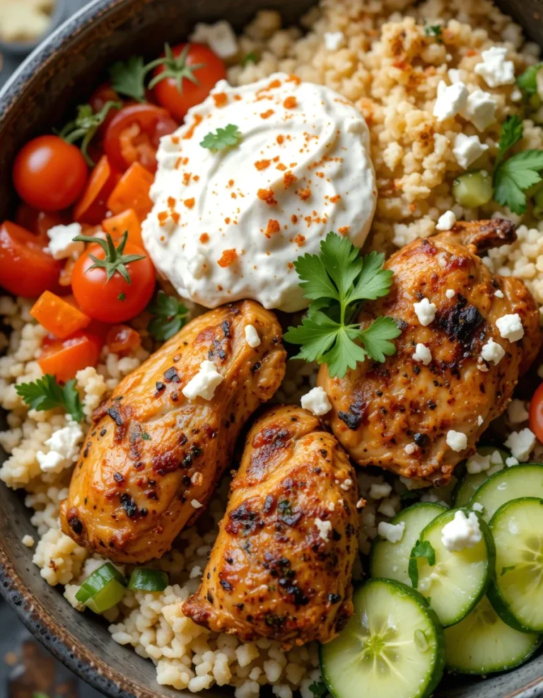 Chicken Shawarma Bowl Recipe