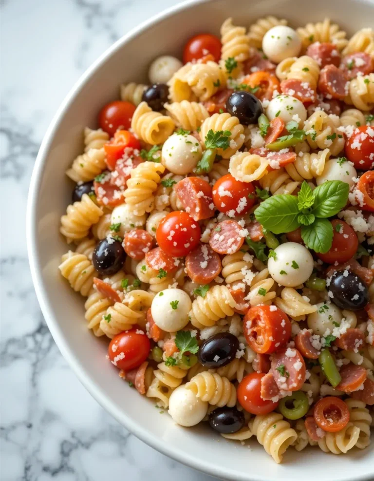 Pasta Salad with Italian Dressing