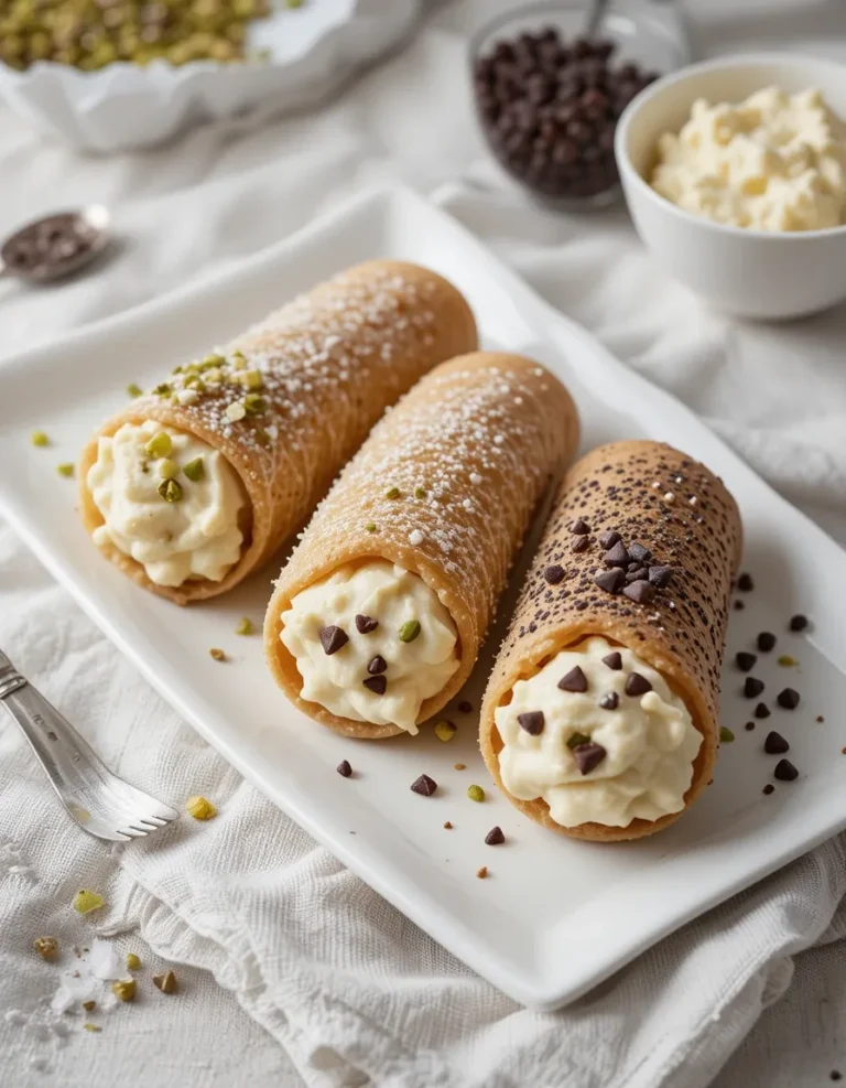 Cannoli with Mascarpone Filling