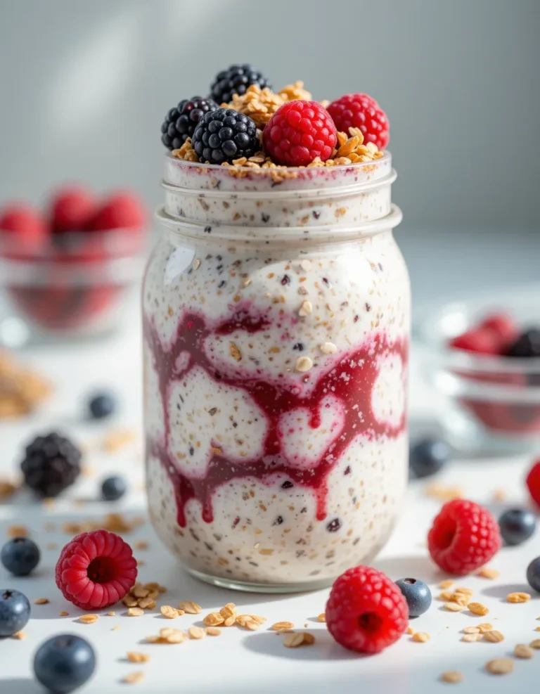 Cottage Cheese Overnight Oats