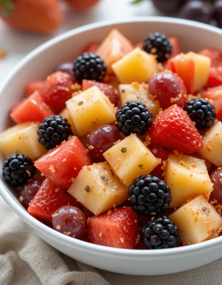 Fresh Fruit Salad in 15 Minutes