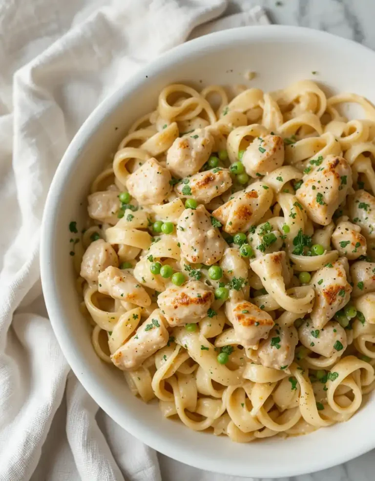 Creamy Noodles And Chicken