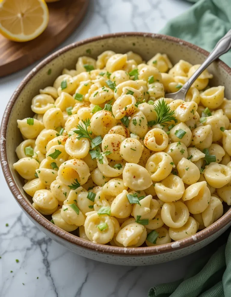 Deviled Egg Pasta Salad