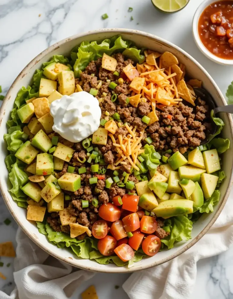 Taco Salad With Ground Beef