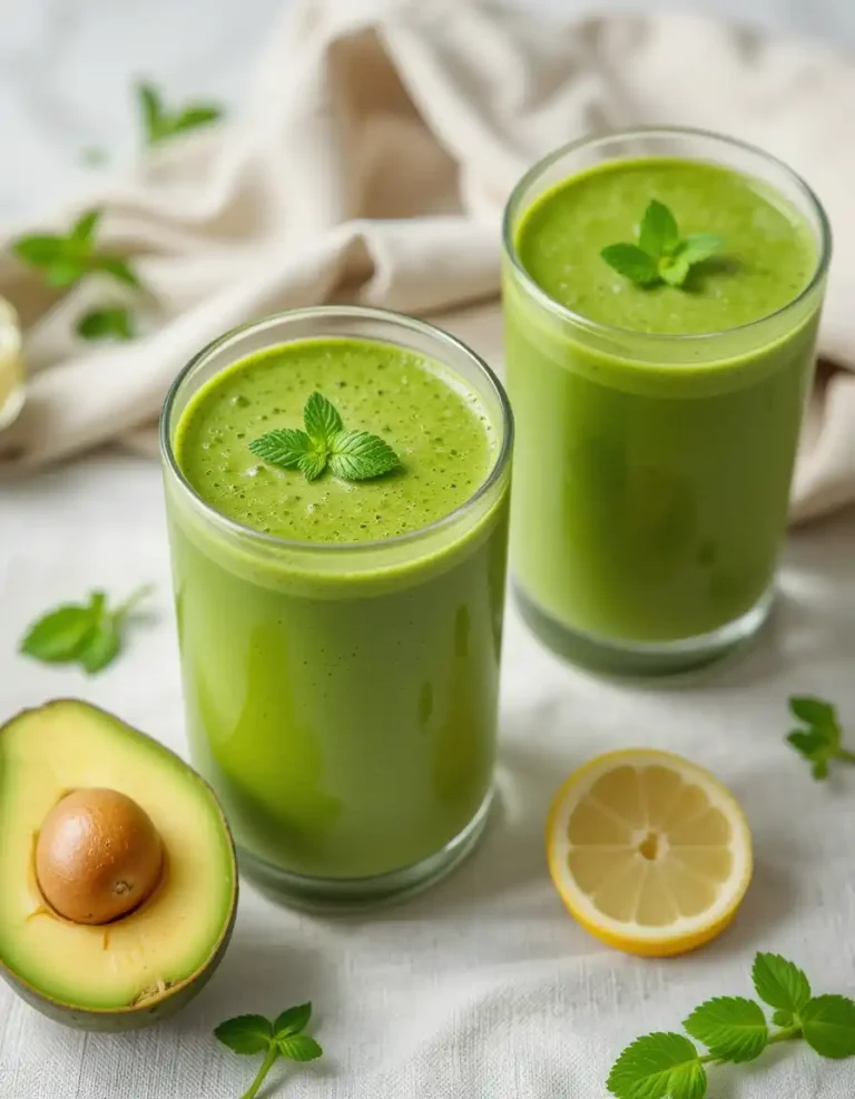 Healthy Green Smoothie for Energy