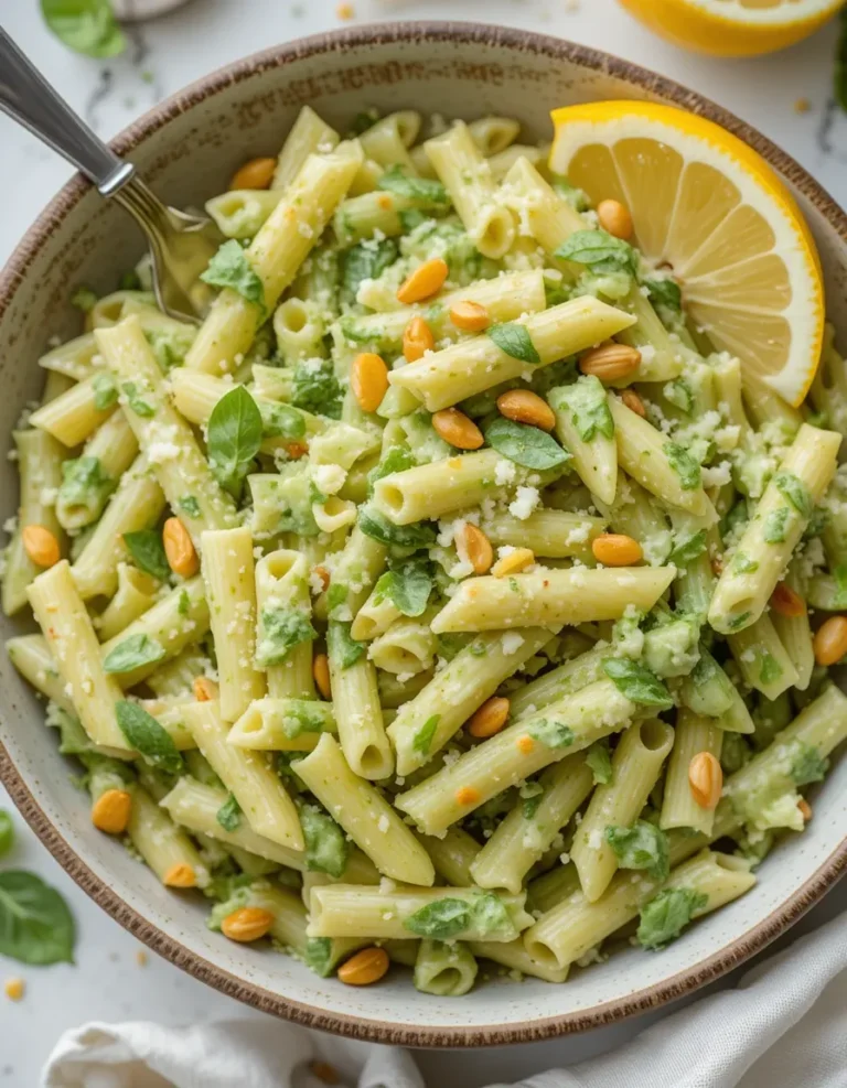 Lemon Basil Pasta Salad Recipe