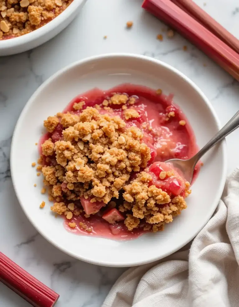 Rhubarb Crisp Recipe