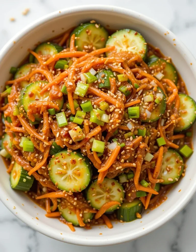 Spicy Korean Cucumber Salad