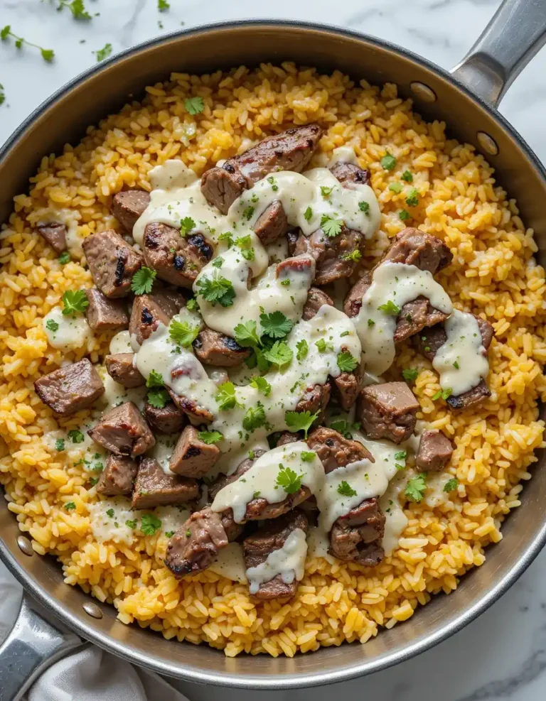 Steak & Queso Rice Recipe