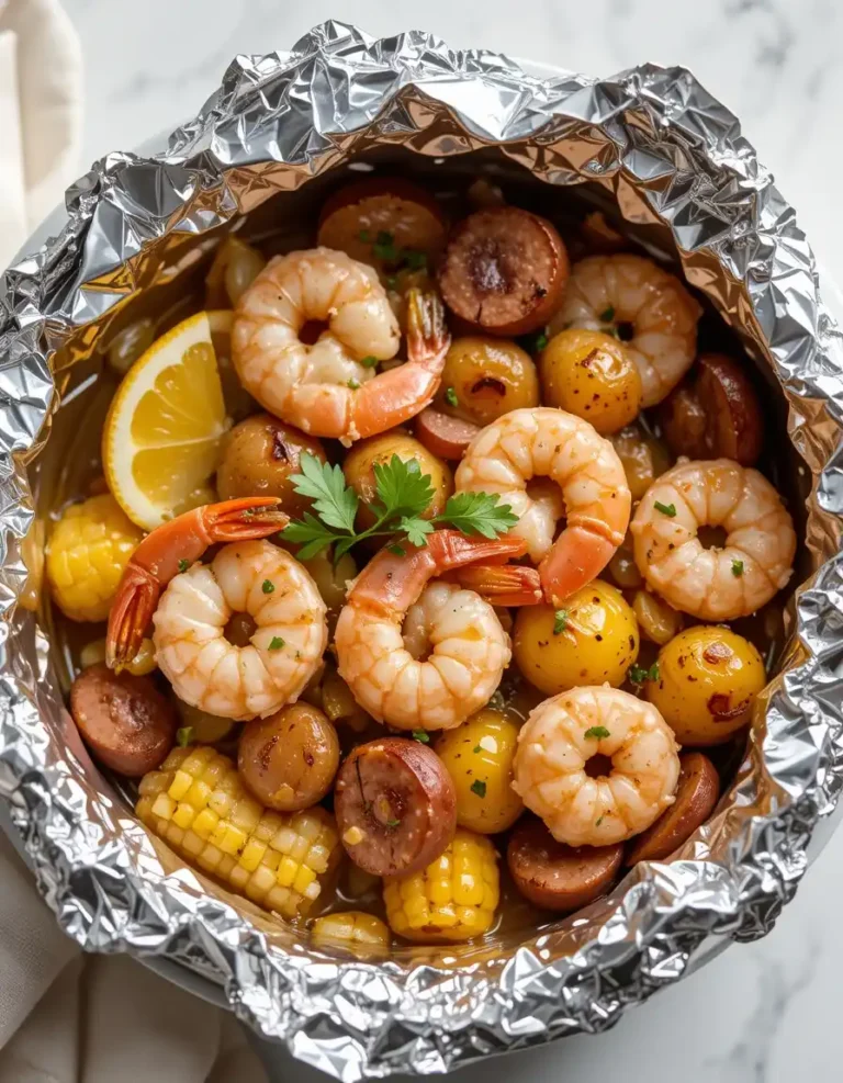 Shrimp Boil Foil Packs