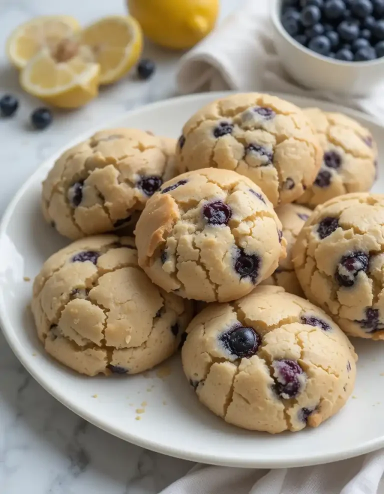Lemon Blueberry Cookies